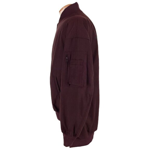 Y-3 Yohji Yamamoto Ch2 Gfx Bomber Jacket XS Mens Burgundy YS Adidas NWT - Picture 4 of 16